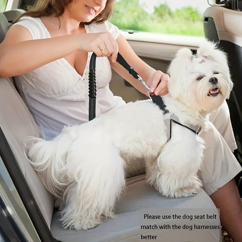 Dog Seat Belt For Vehicle Secure - pet-joyful store