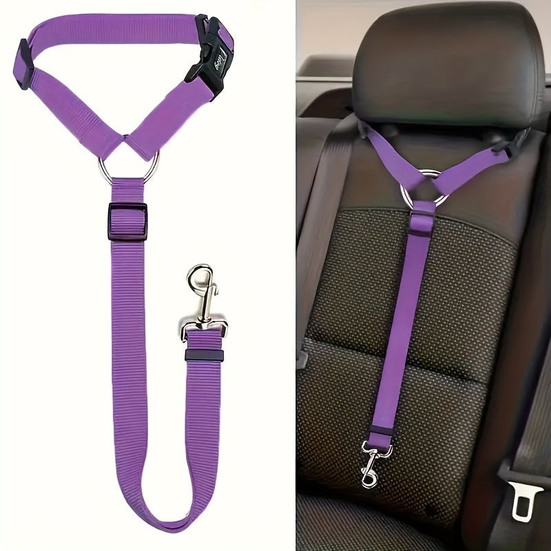 Dog Seat Belt For Vehicle Secure - pet-joyful store