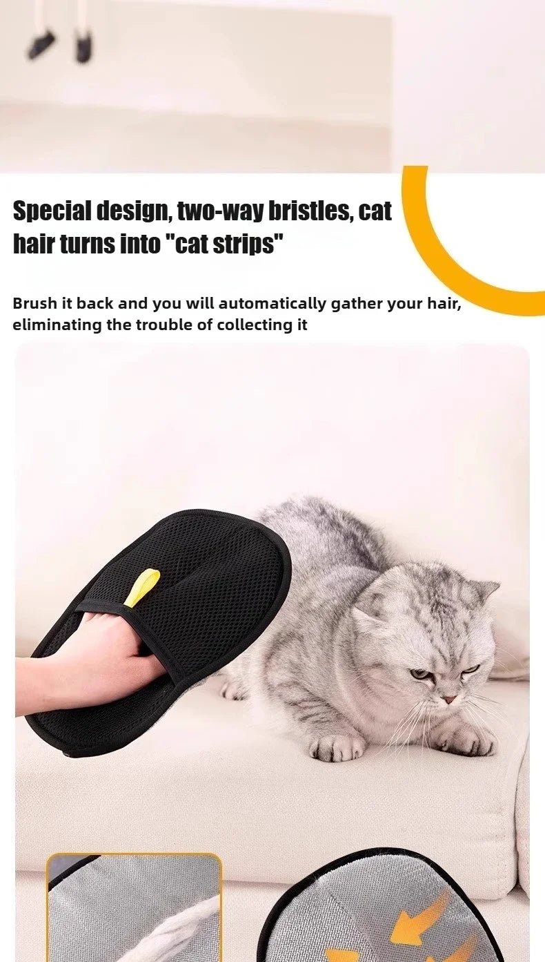 Pet Electrostatic Hair Removal Gloves - pet-joyful store
