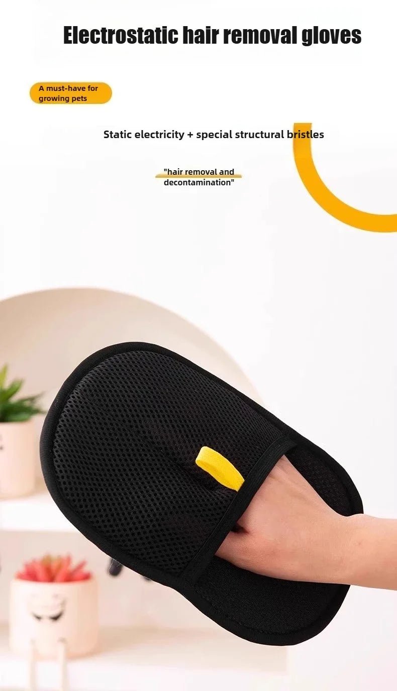 Pet Electrostatic Hair Removal Gloves - pet-joyful store