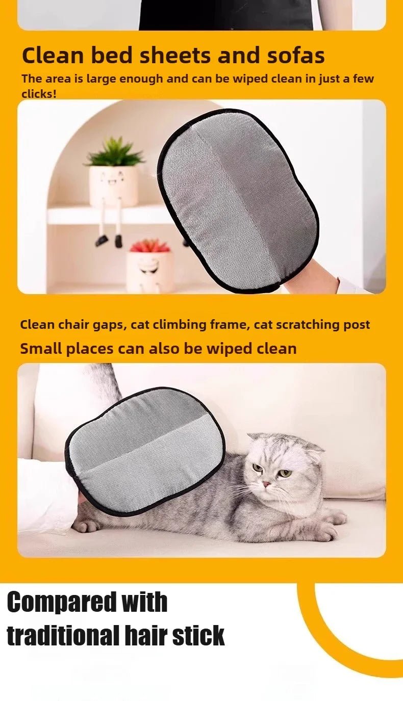 Pet Electrostatic Hair Removal Gloves - pet-joyful store