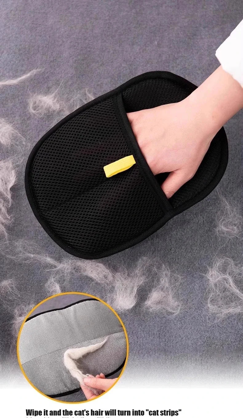 Pet Electrostatic Hair Removal Gloves - pet-joyful store