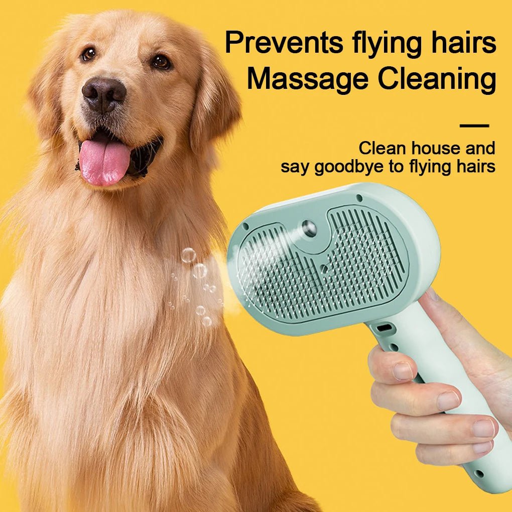 Premium Pet Grooming Brush with Steam - pet-joyful store