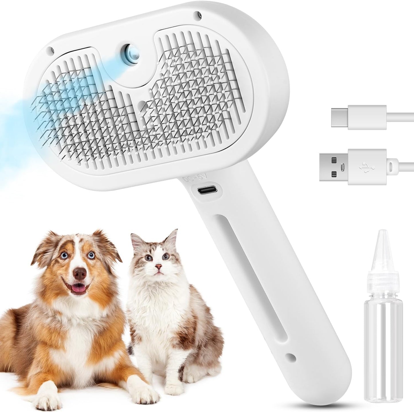 Premium Pet Grooming Brush with Steam - pet-joyful store