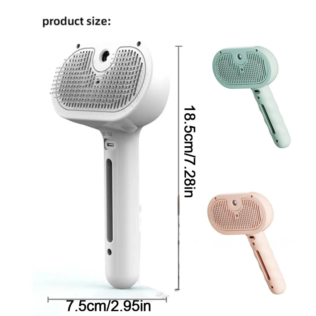 Premium Pet Grooming Brush with Steam - pet-joyful store