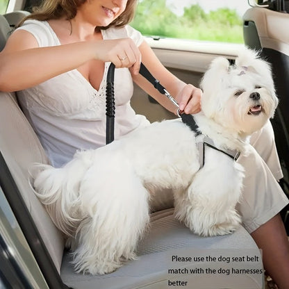 Dog Seat Belt For Vehicle Secure - pet-joyful store