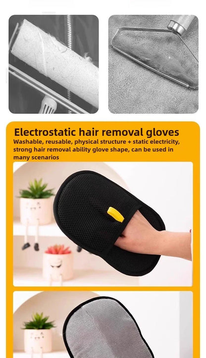 Pet Electrostatic Hair Removal Gloves - pet-joyful store